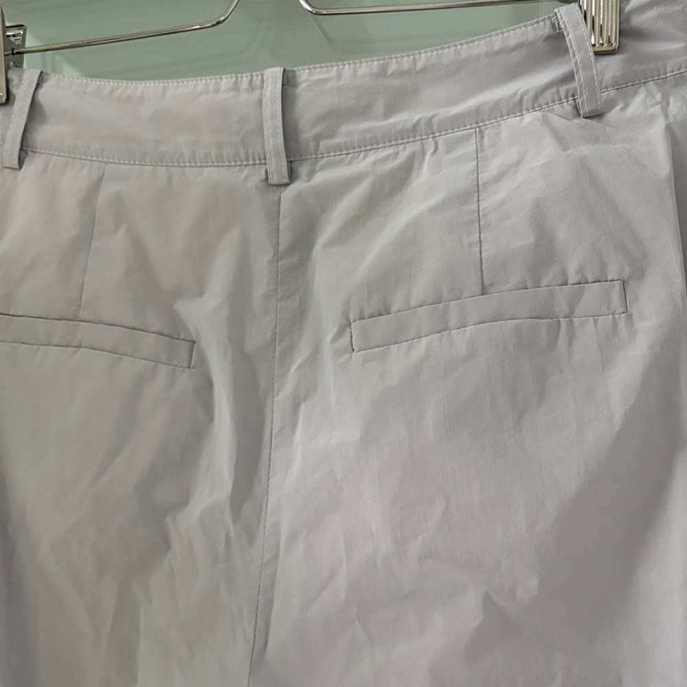 Tibi Crispy Nylon Stella Pleated Cargo Pants - Picture 7 of 16